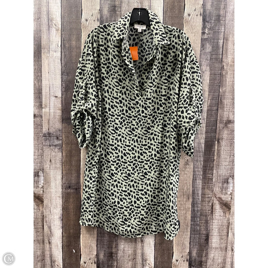 Tunic 3/4 Sleeve By Umgee In Animal Print, Size: M