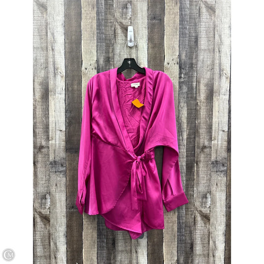 Dress Casual Short By Ee Some In Pink, Size: M