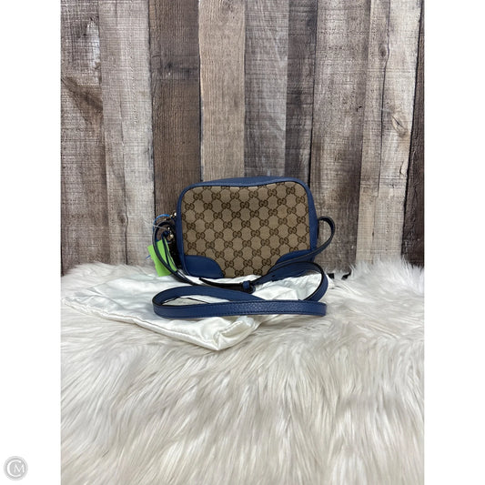 Crossbody Luxury Designer By Gucci, Size: Small