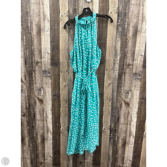 Dress Casual Maxi By Sandra Darren In Polkadot Pattern, Size: L