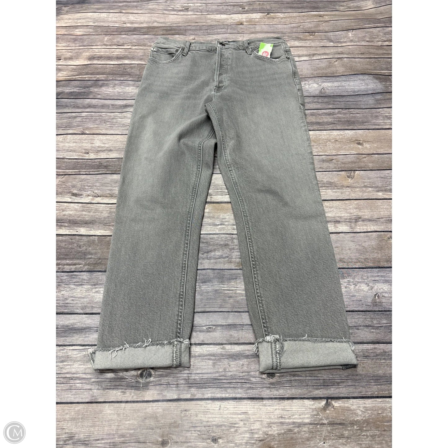 Jeans Straight By Agolde In Grey, Size: 8