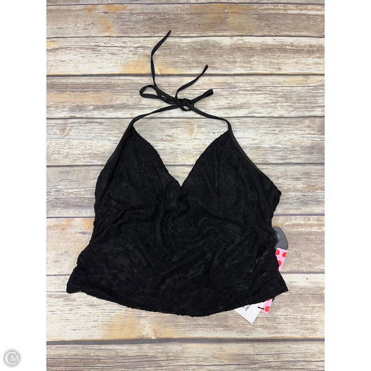 Top Sleeveless By Cider In Black, Size: Xl