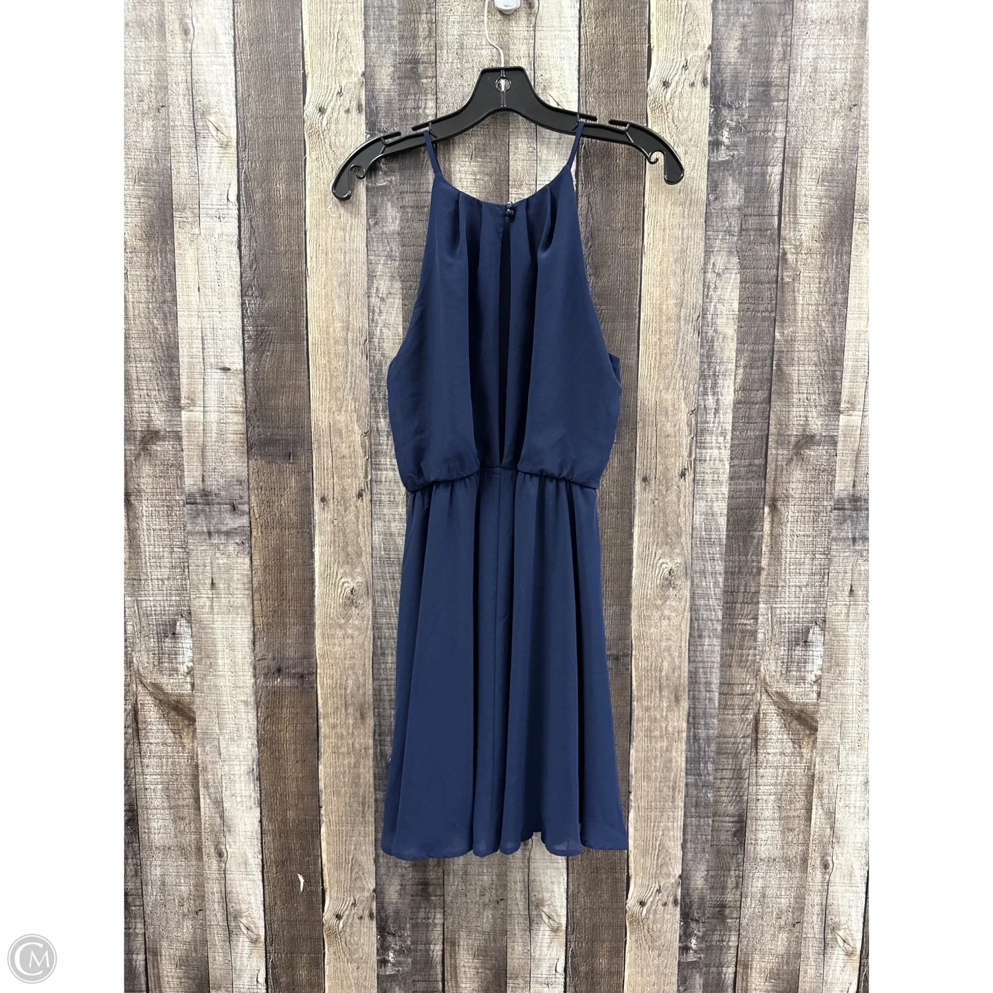 Dress Casual Short By Lush In Navy, Size: S