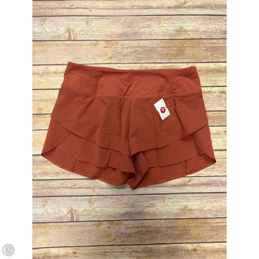 Athletic Shorts By Calia In Orange, Size: M
