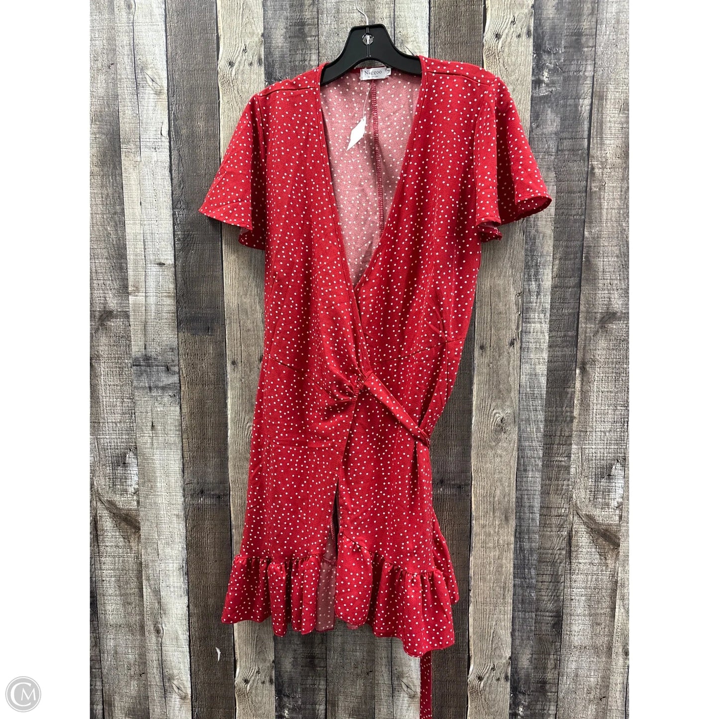 Dress Casual Short By Cme In Polkadot Pattern, Size: M