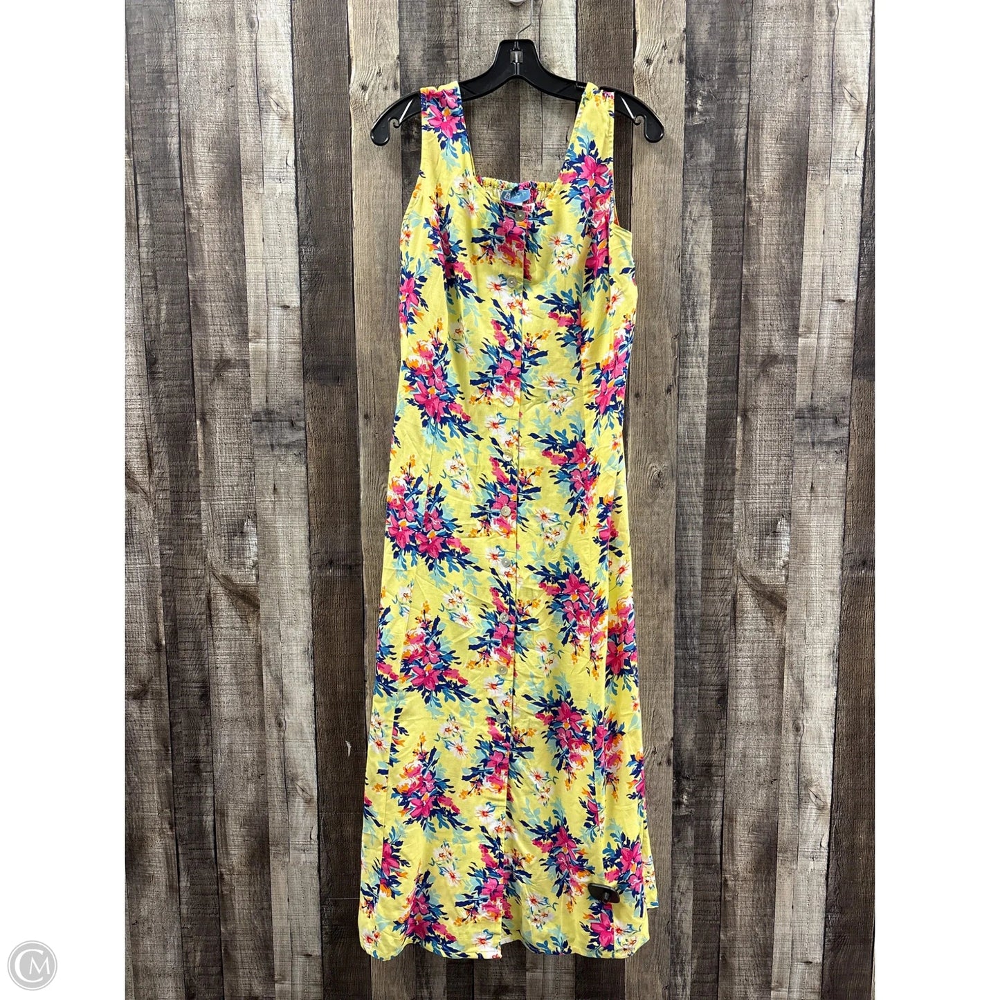 Dress Casual Maxi By Koret In Floral Print, Size: M