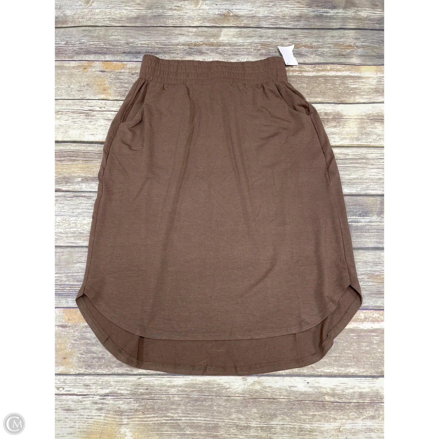 Skirt Mini & Short By Zenana In Brown, Size: M
