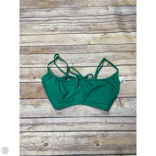 Swimsuit Top By Old Navy In Green, Size: S