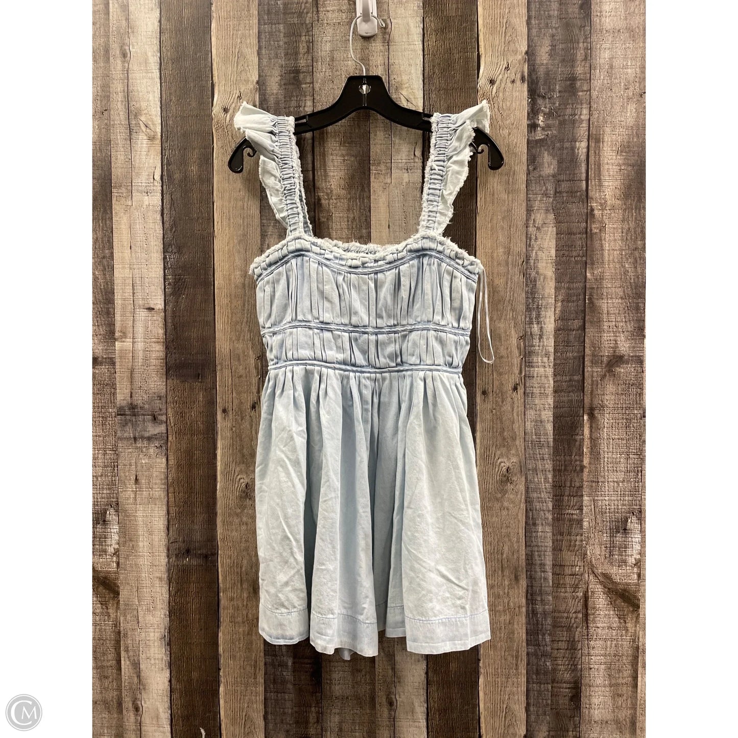 Romper By Peach Love Cream California In Blue Denim, Size: M