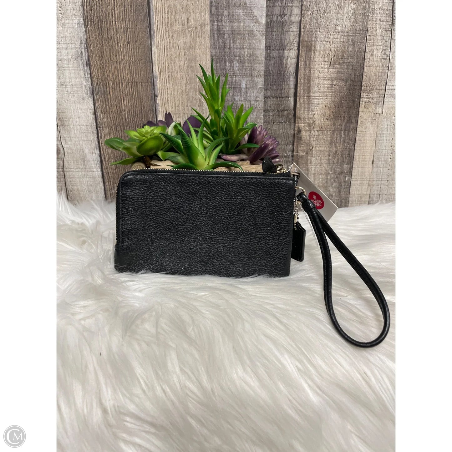 Wristlet Designer By Coach, Size: Medium