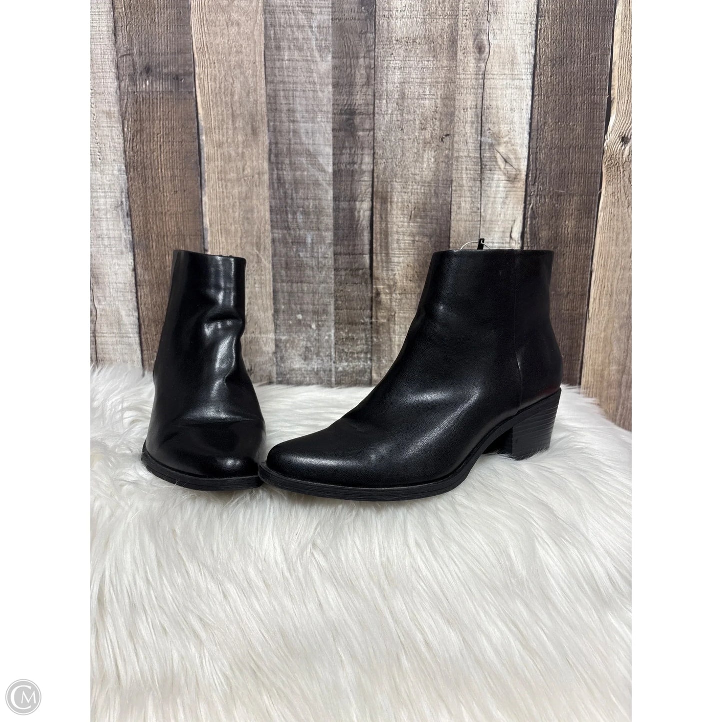 Boots Ankle Heels By Bp In Black, Size: 8