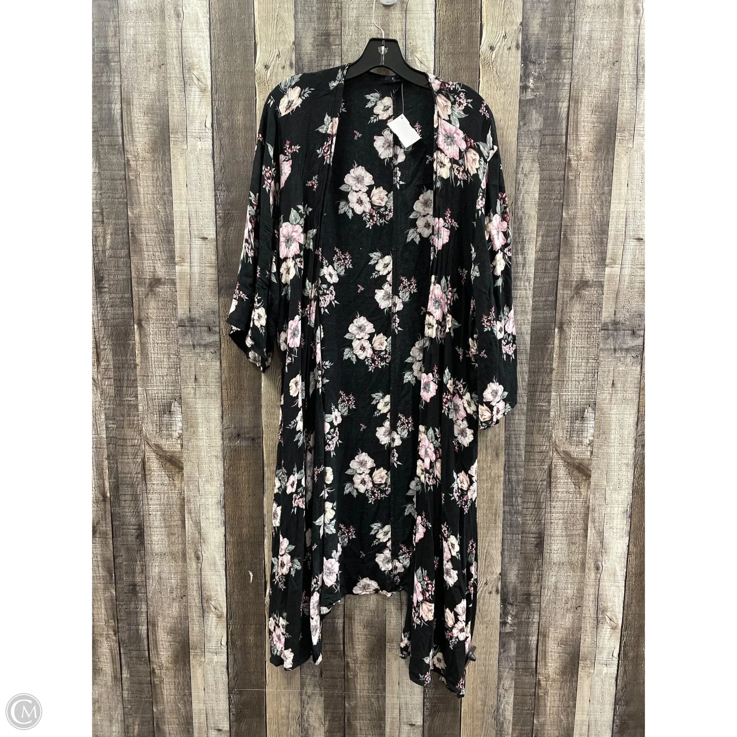 Kimono By Torrid In Floral Print, Size: 3x