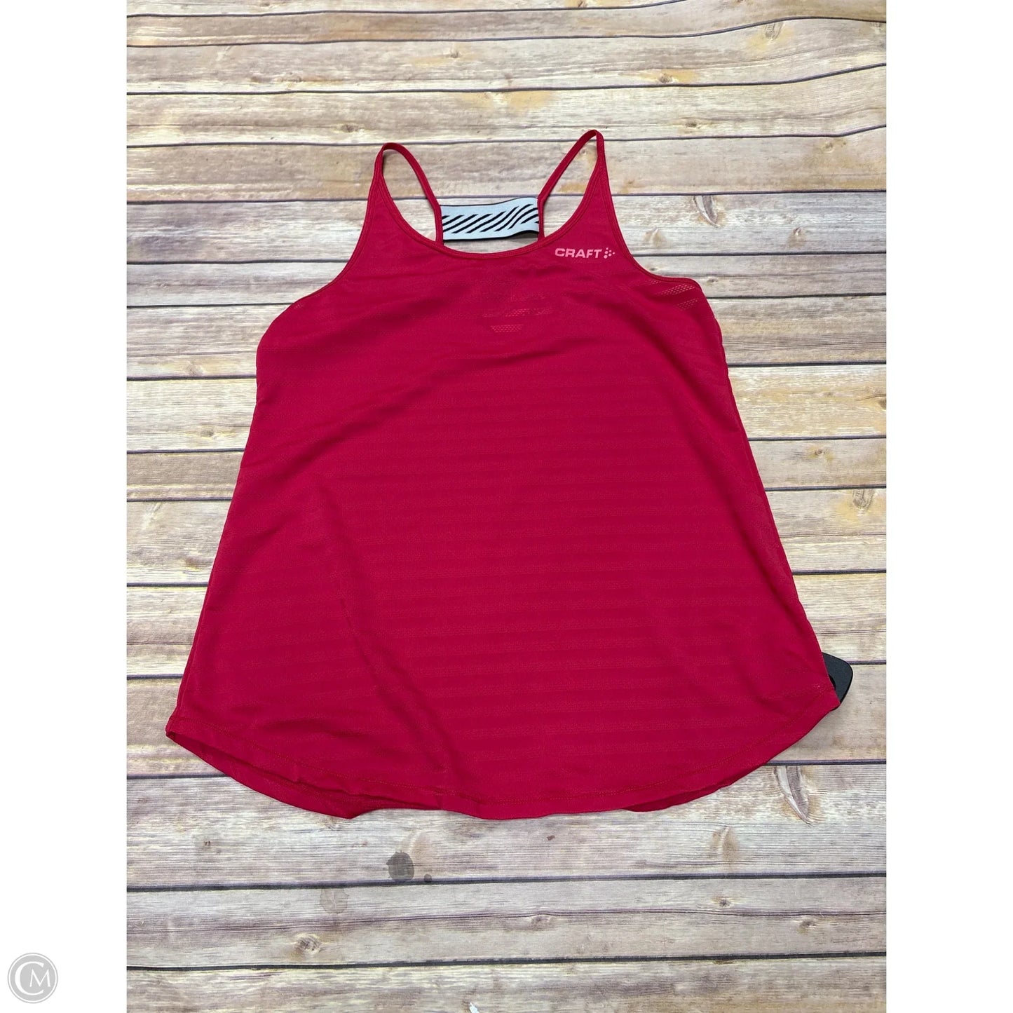 Athletic Tank Top By Cme In Red, Size: L