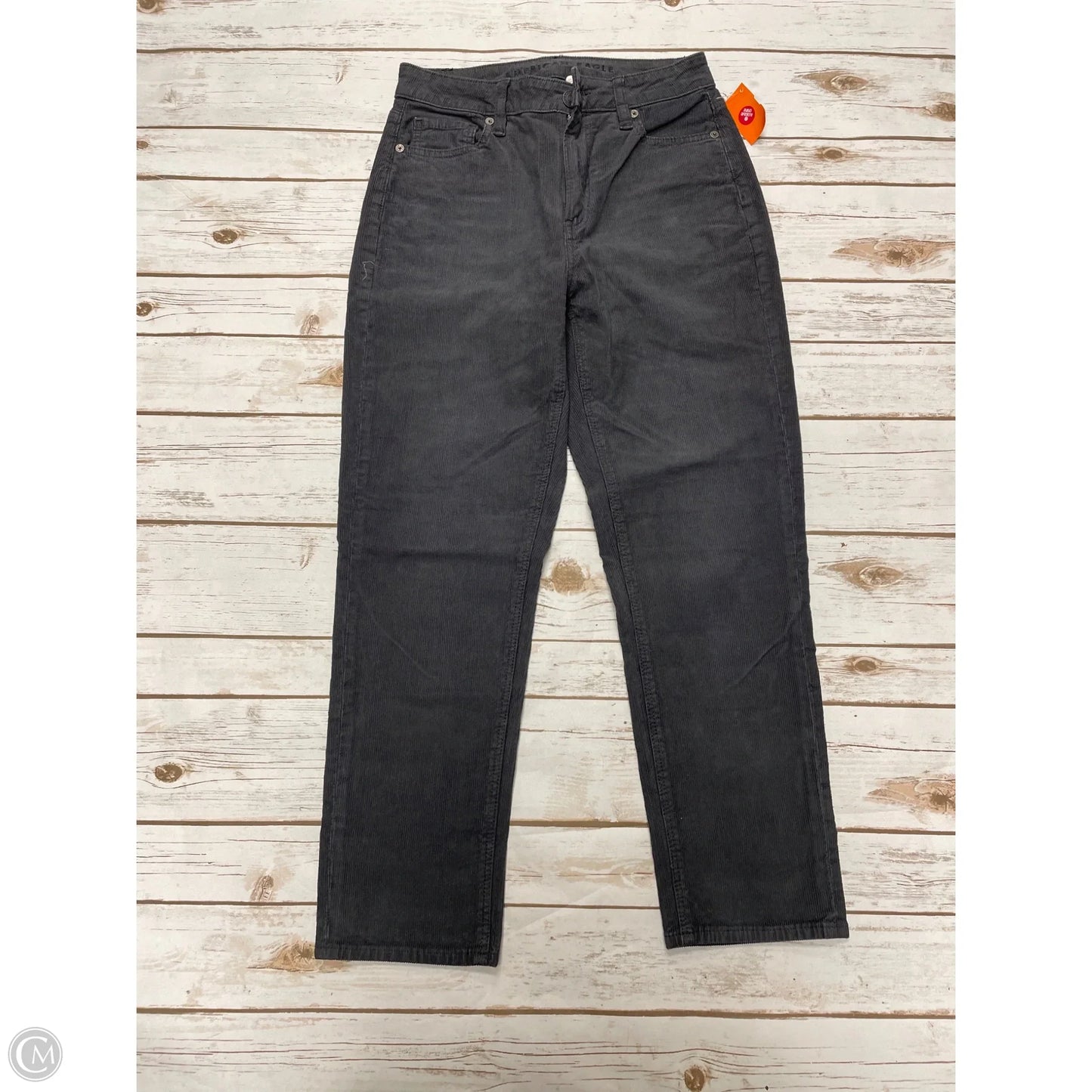 Pants Corduroy By American Eagle In Grey, Size: 2