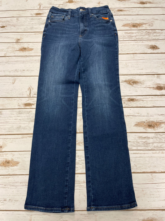 Jeans Straight By Express In Blue Denim, Size: M