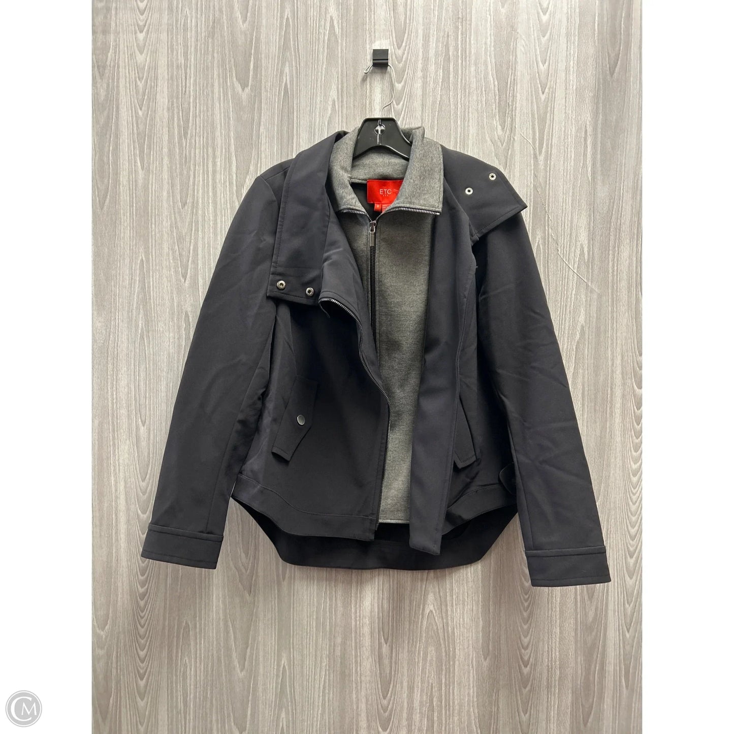 Jacket Other By Cme In Black & Grey, Size: M