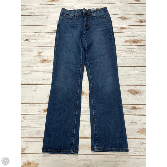 Jeans Straight By Levis In Blue Denim, Size: 2