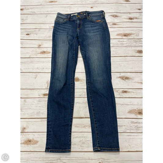 Jeans Skinny By Kut In Blue Denim, Size: 4