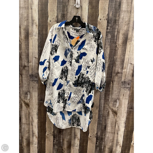 Tunic Long Sleeve By Cme In Multi-colored, Size: 1x