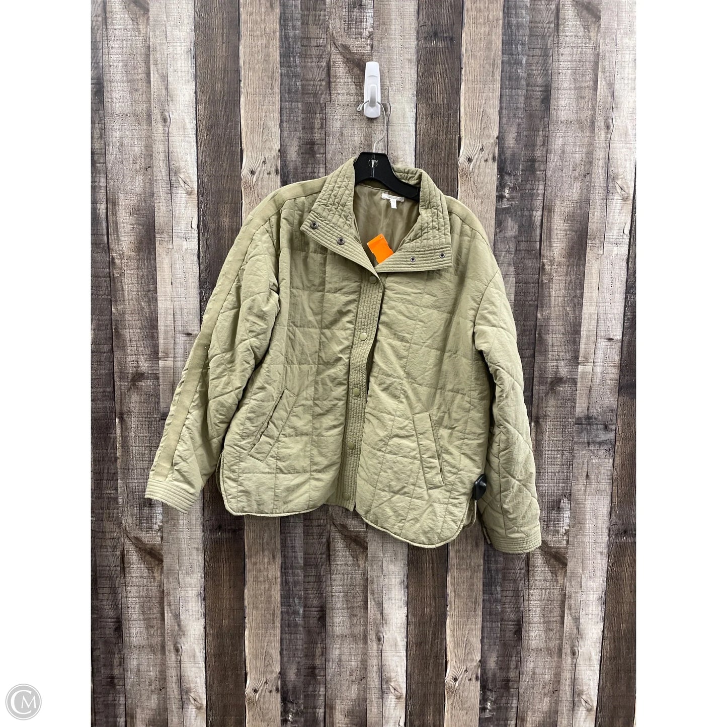 Jacket Puffer & Quilted By Maurices In Green, Size: L
