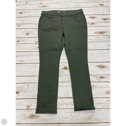Jeans Skinny By Levis In Green, Size: 12