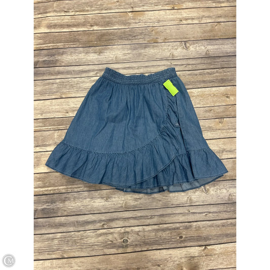 Skirt Mini & Short By Draper James In Blue, Size: M