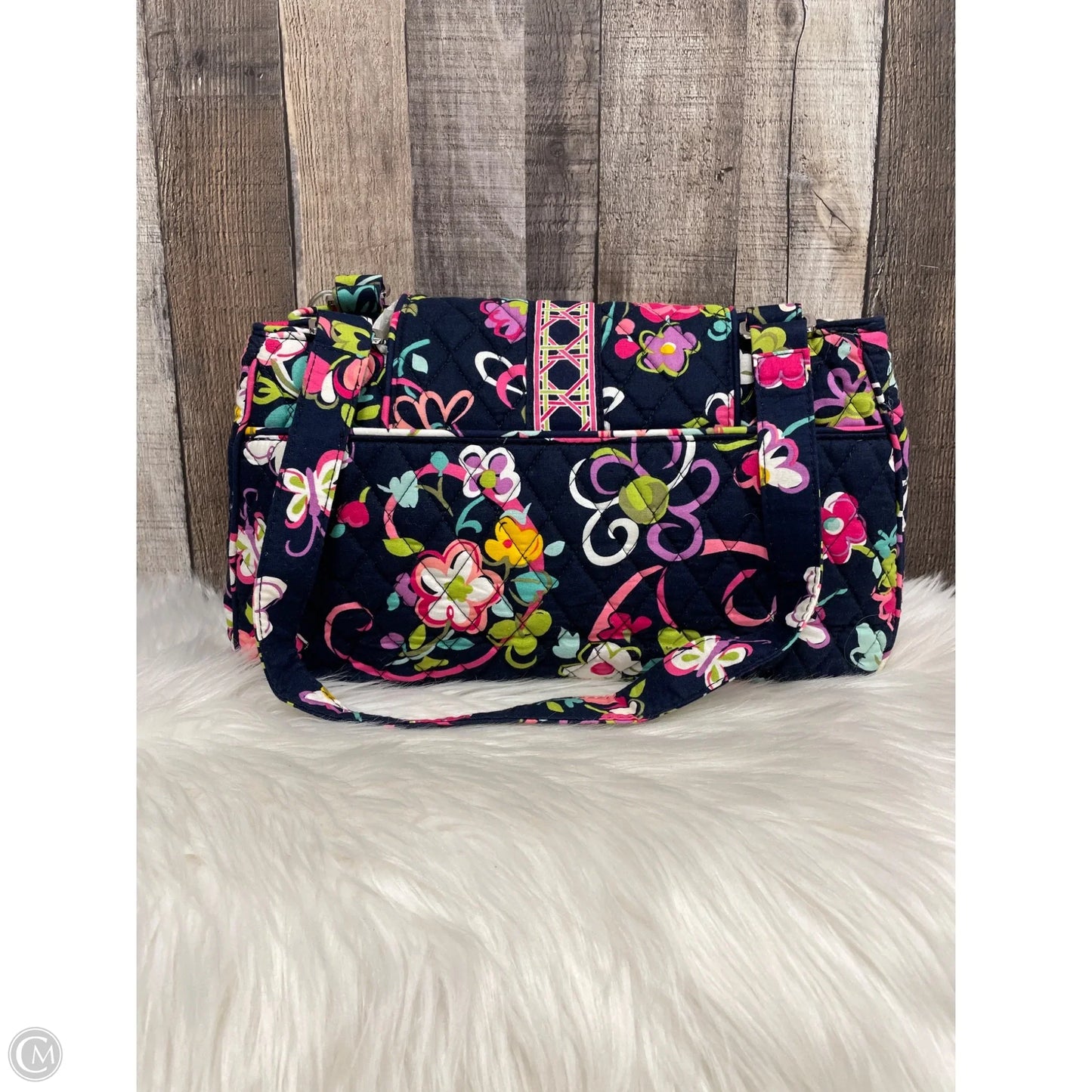 Handbag By Vera Bradley, Size: Medium
