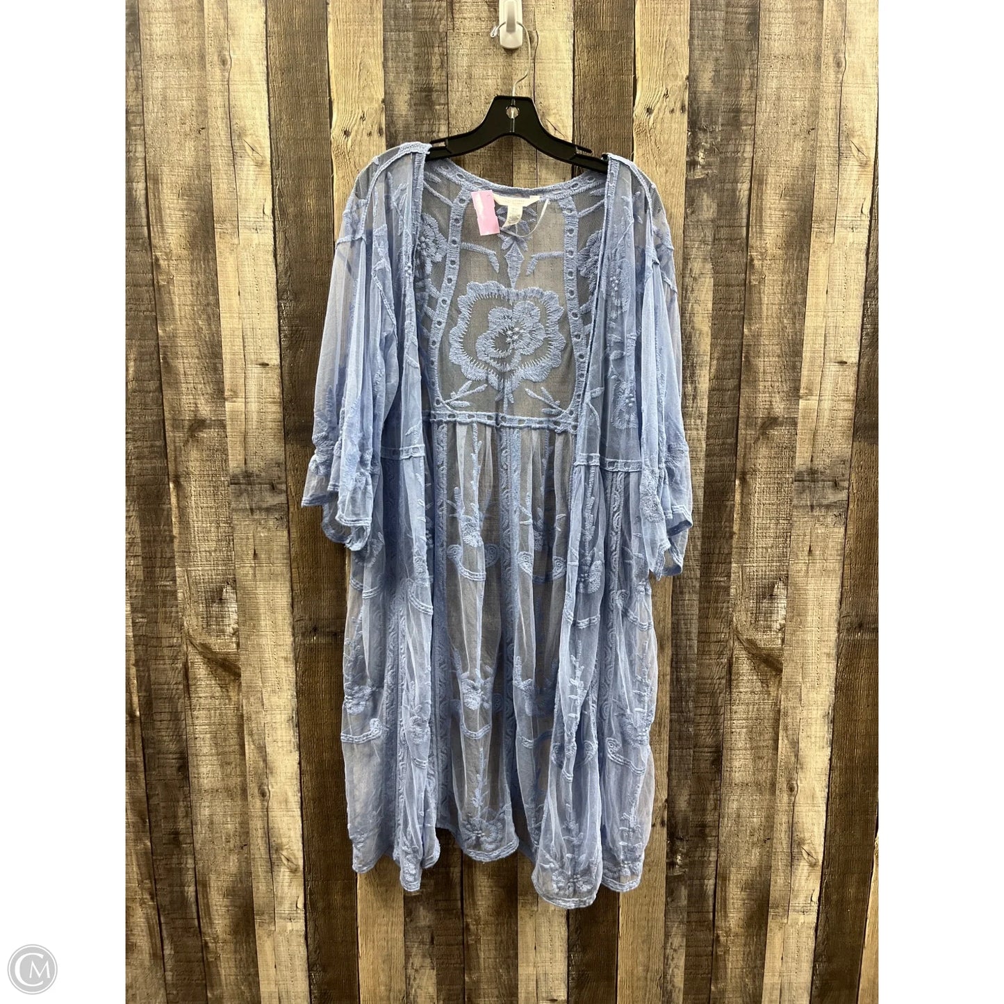 Cardigan By Lc Lauren Conrad In Blue, Size: Osfm