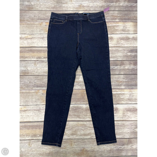 Jeans Jeggings By J. Jill In Blue Denim, Size: L