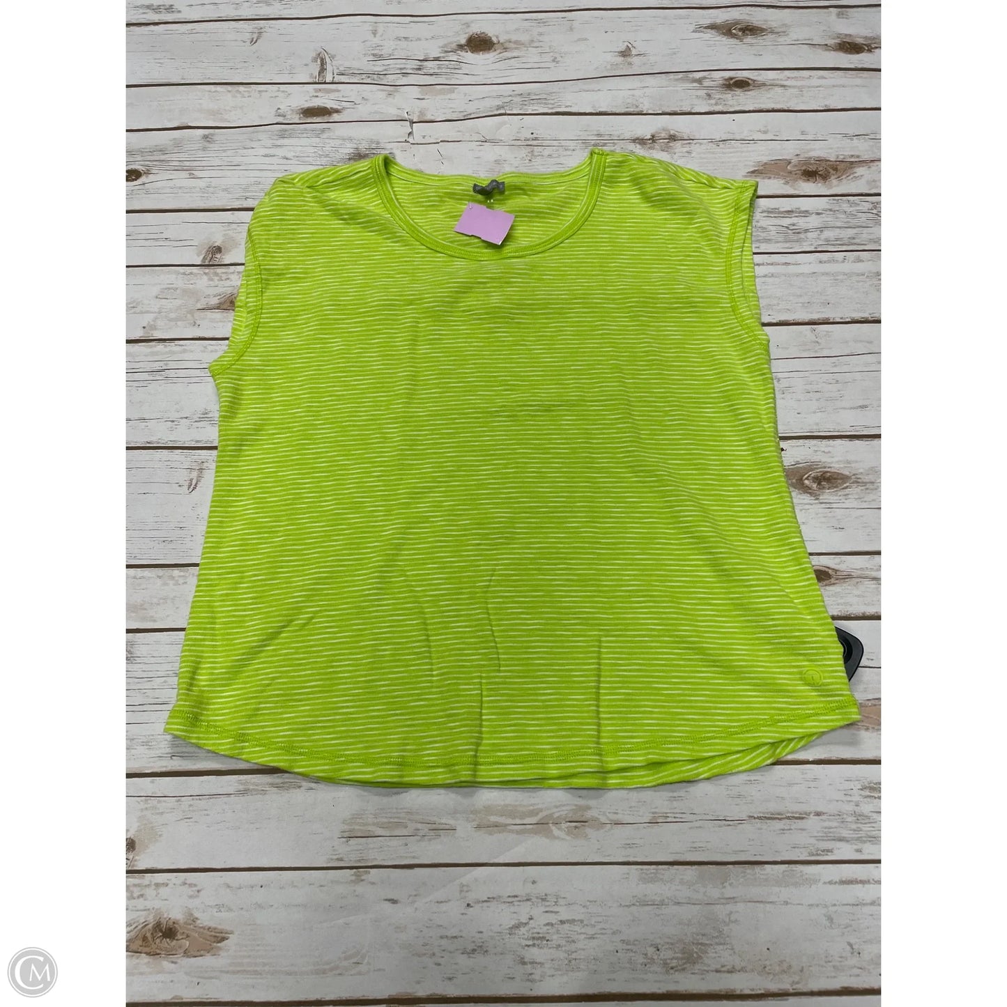 Top Short Sleeve By Talbots In Green, Size: Xl
