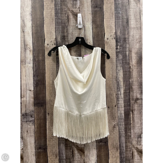 Top Sleeveless By Rachel Zoe In Cream, Size: S