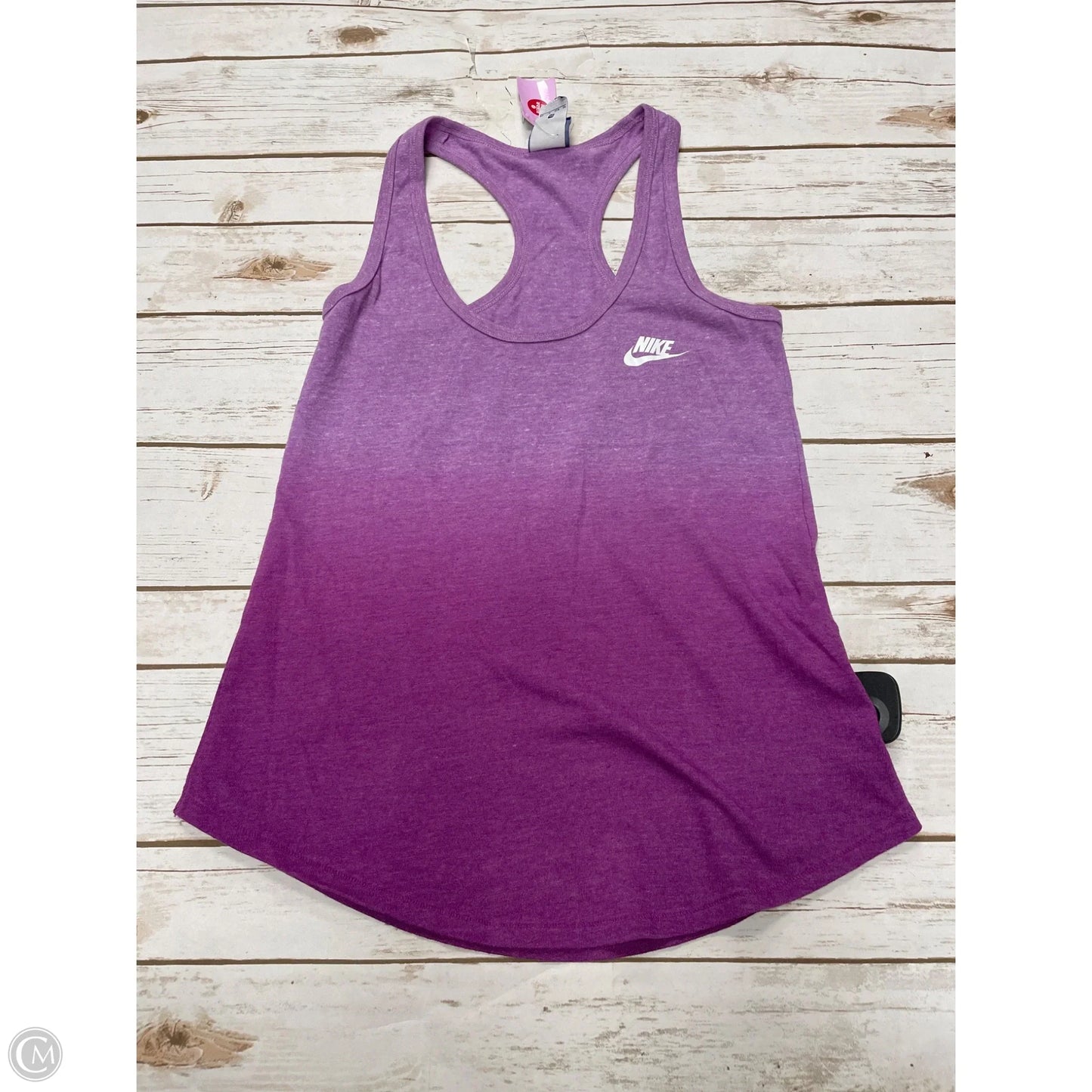 Athletic Tank Top By Nike In Purple, Size: Xs