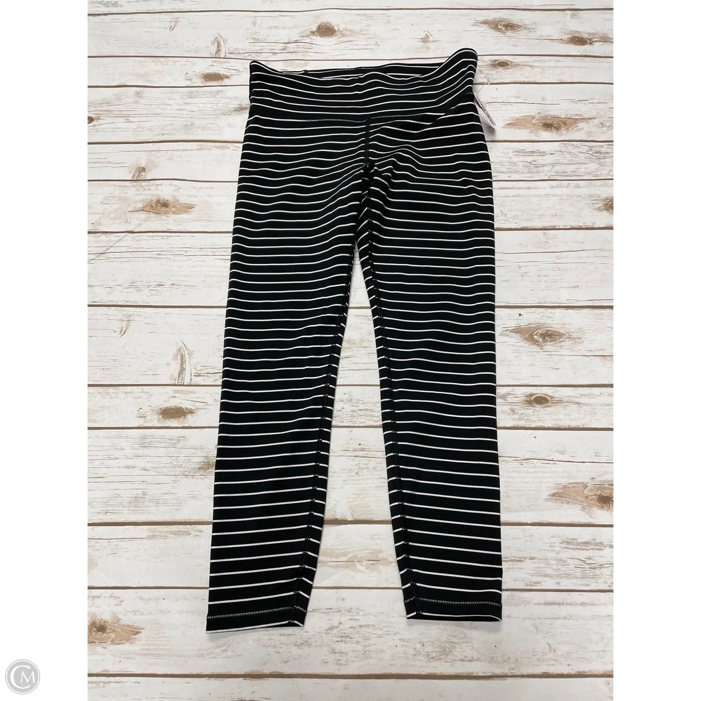 Athletic Leggings By Gapfit In Black, Size: M