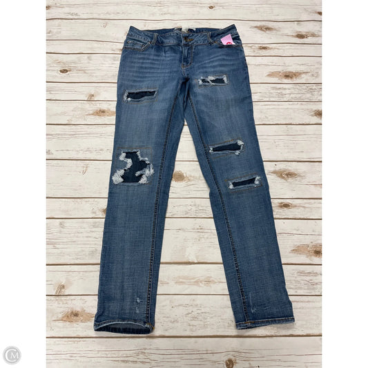 Jeans Skinny By Cato In Blue Denim, Size: 6