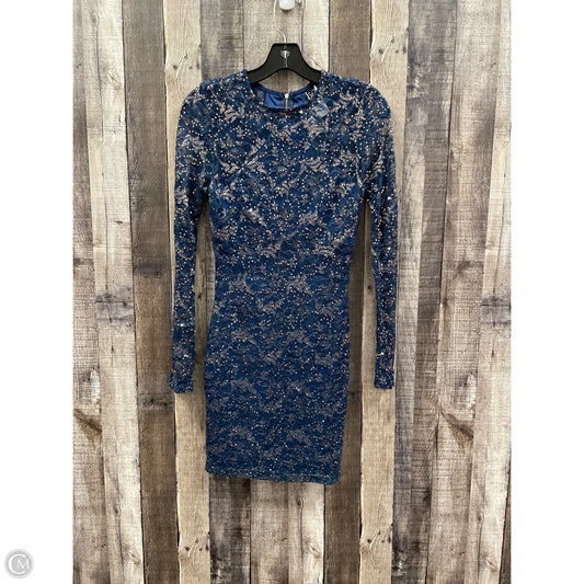 Dress Party Short By Windsor In Blue, Size: S