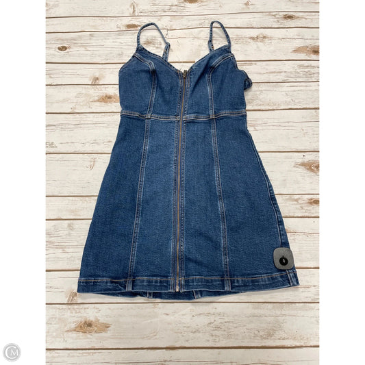 Dress Casual Short By American Eagle In Blue Denim, Size: S