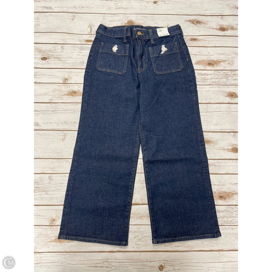 Jeans Cropped By J. Crew In Blue Denim, Size: 6