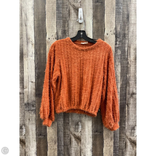 Sweater By Altard State In Bronze, Size: S