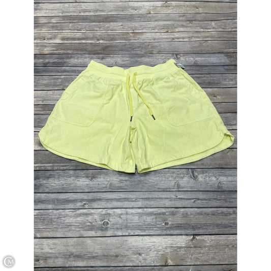 Shorts By Athleta In Yellow, Size: L