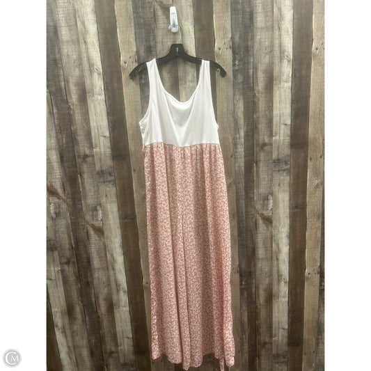 Jumpsuit By Shein In Floral Print, Size: 3x