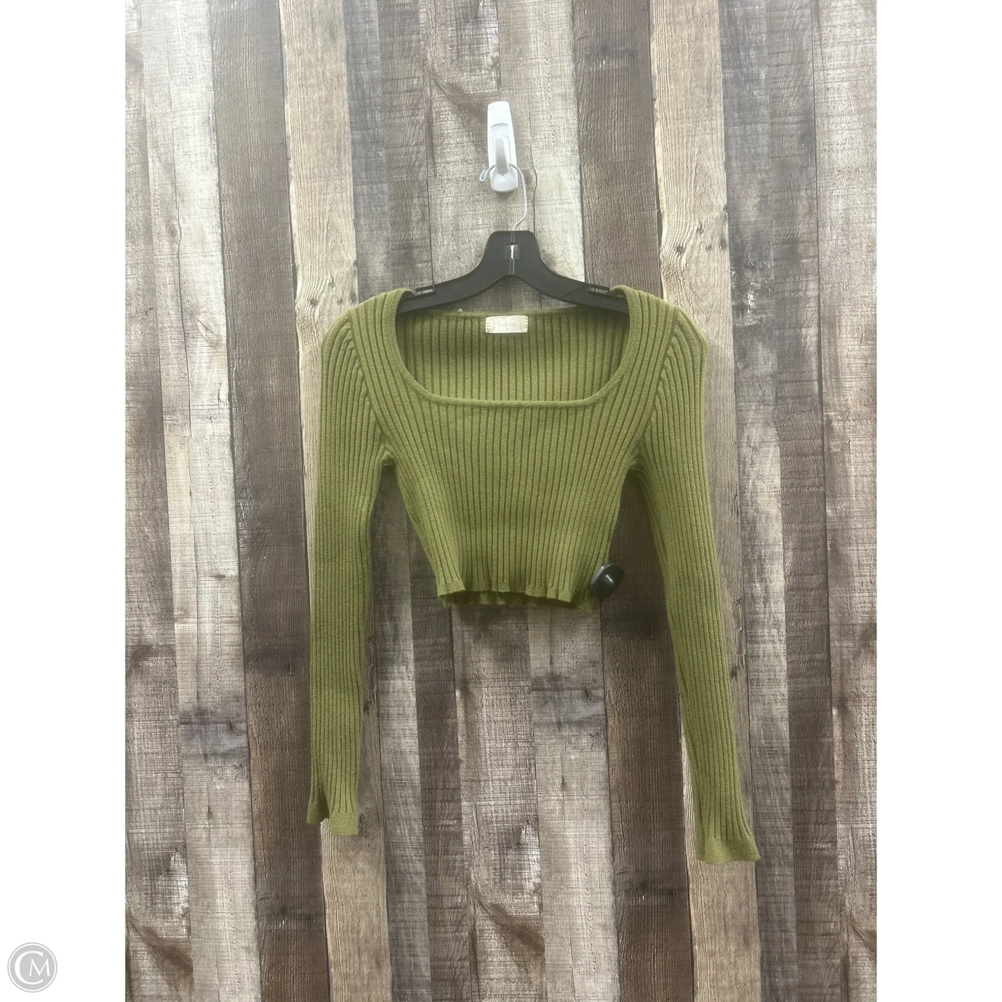 Top Long Sleeve By Altard State In Green, Size: S