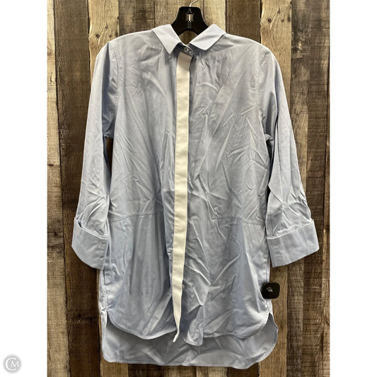 Tunic Long Sleeve By Chicos In Blue, Size: S