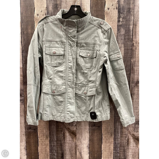 Jacket Denim By Kensie In Green, Size: M
