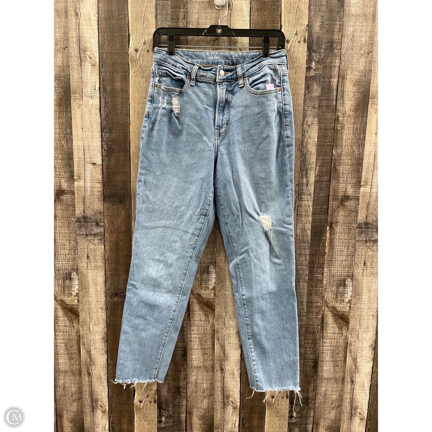 Jeans Straight By Old Navy In Blue Denim, Size: 6