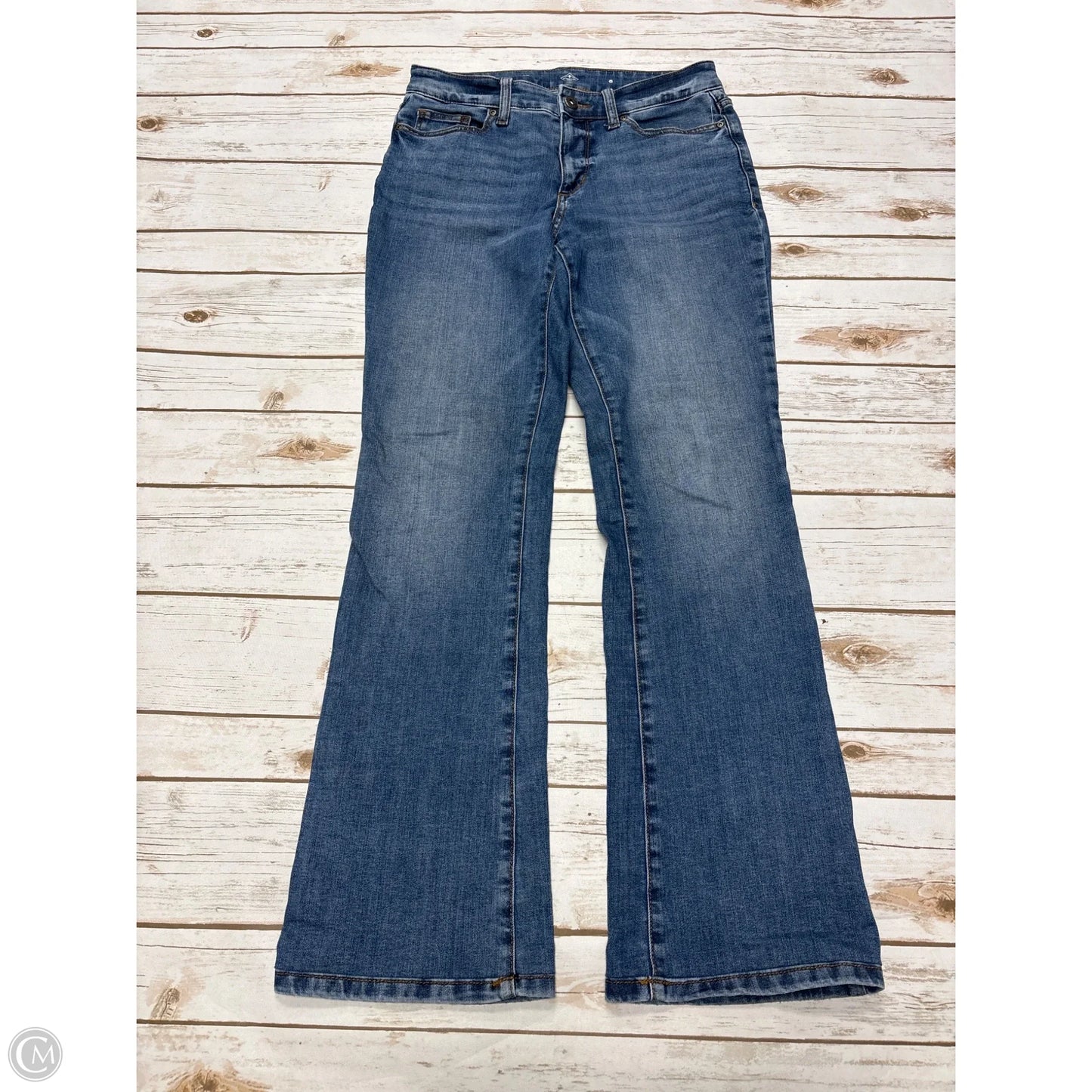 Jeans Boot Cut By St Johns Bay In Blue Denim, Size: 6