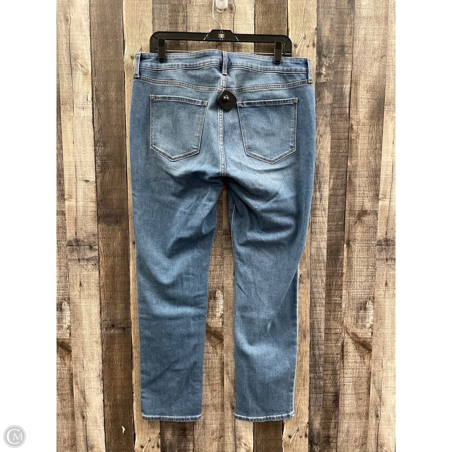 Jeans Straight By Old Navy In Blue Denim, Size: 14