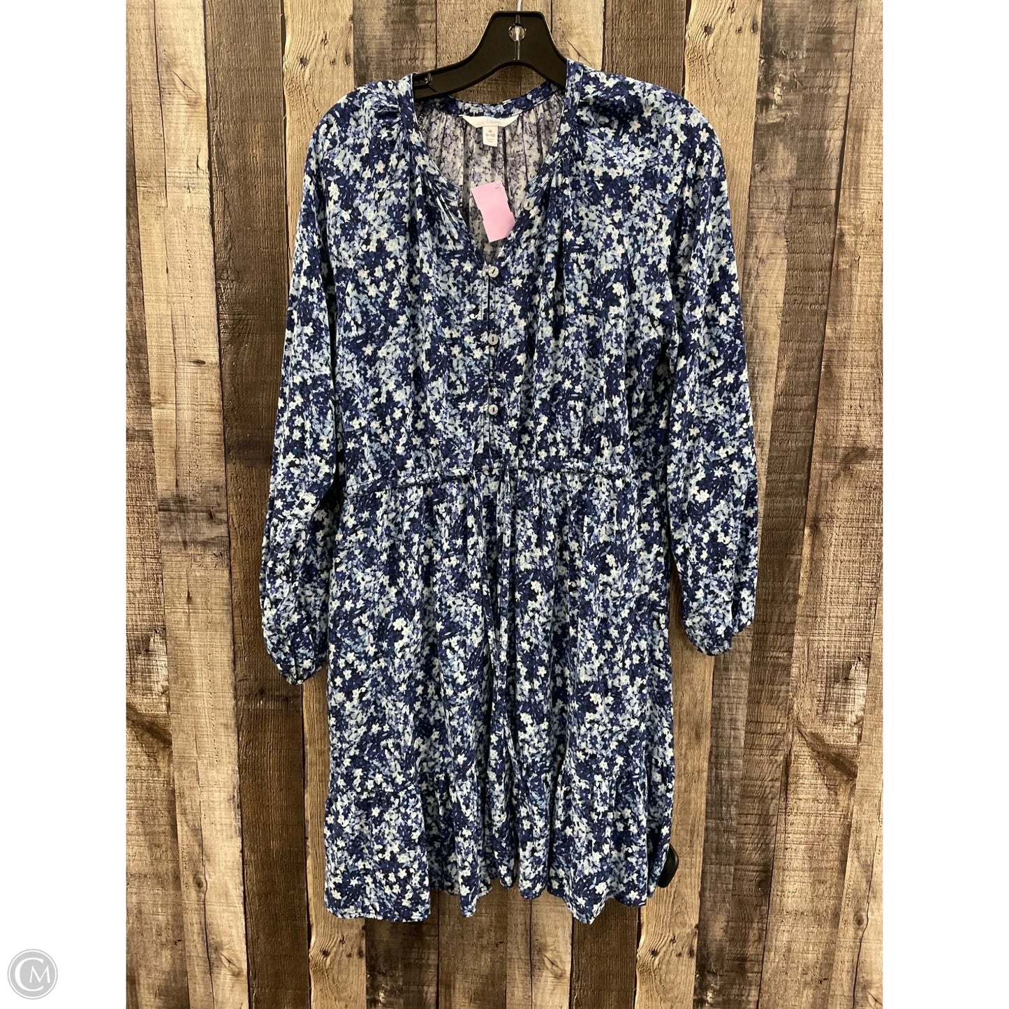 Dress Casual Short By Time And Tru In Blue, Size: M