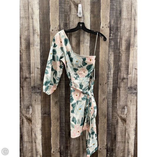Dress Casual Short By Billabong In Floral Print, Size: L