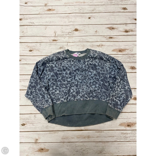 Athletic Sweatshirt Crewneck By Joy Lab In Animal Print, Size: M