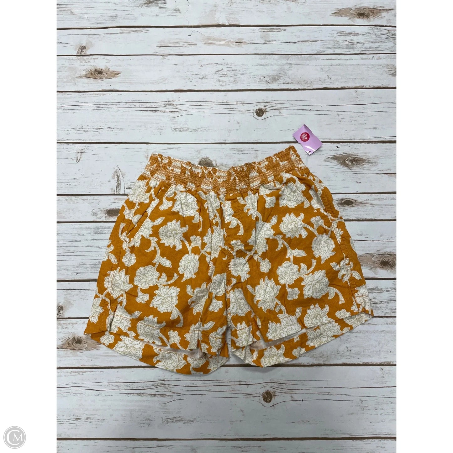 Shorts By Briggs In Gold & White, Size: M